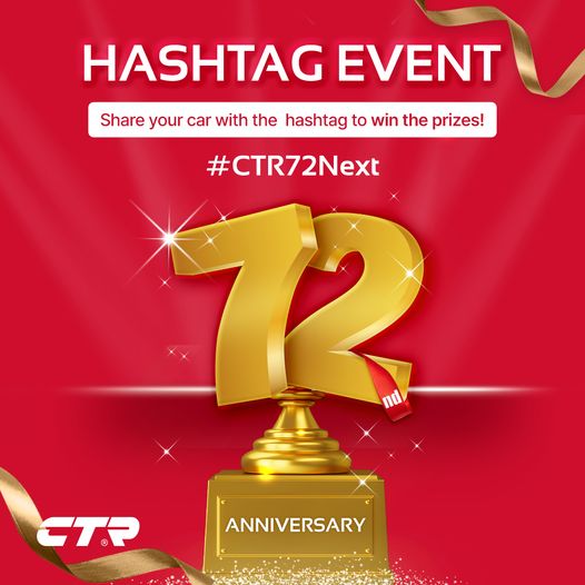 #CTR72Next #event #hashtag #prizes # amazongift #annversary 
