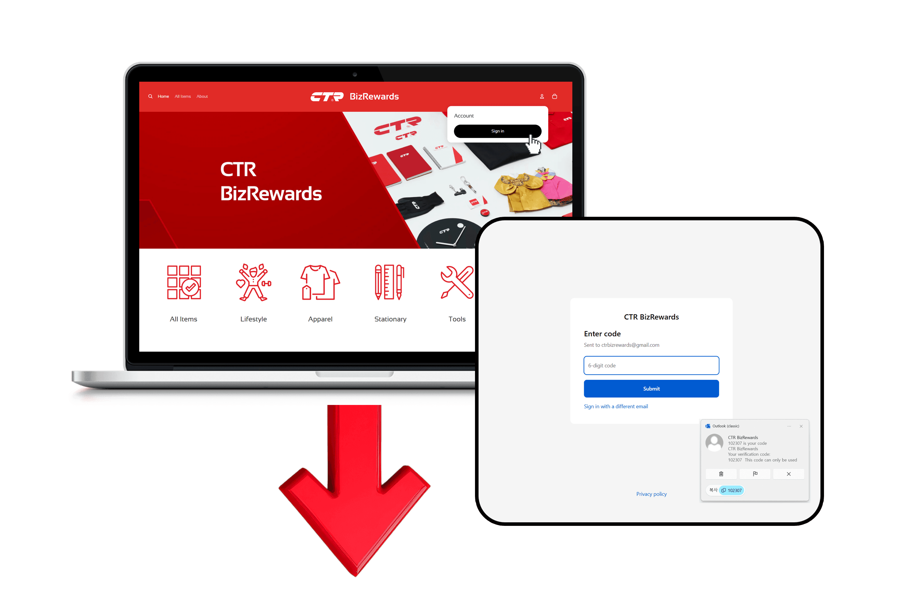 Create your account