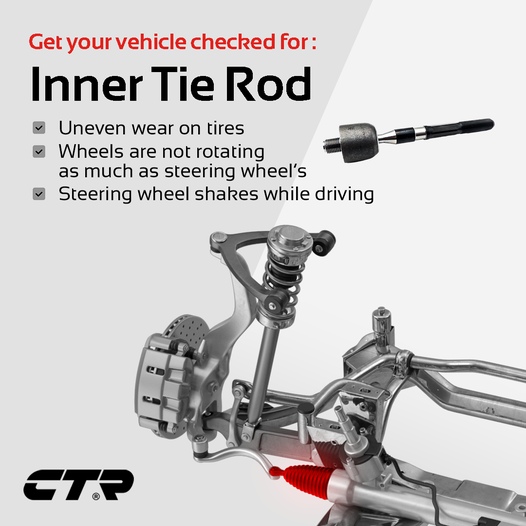 #ctr #ctraftermarket #car #carparts #autoparts #automotive #howto #symptoms #innertierod #components