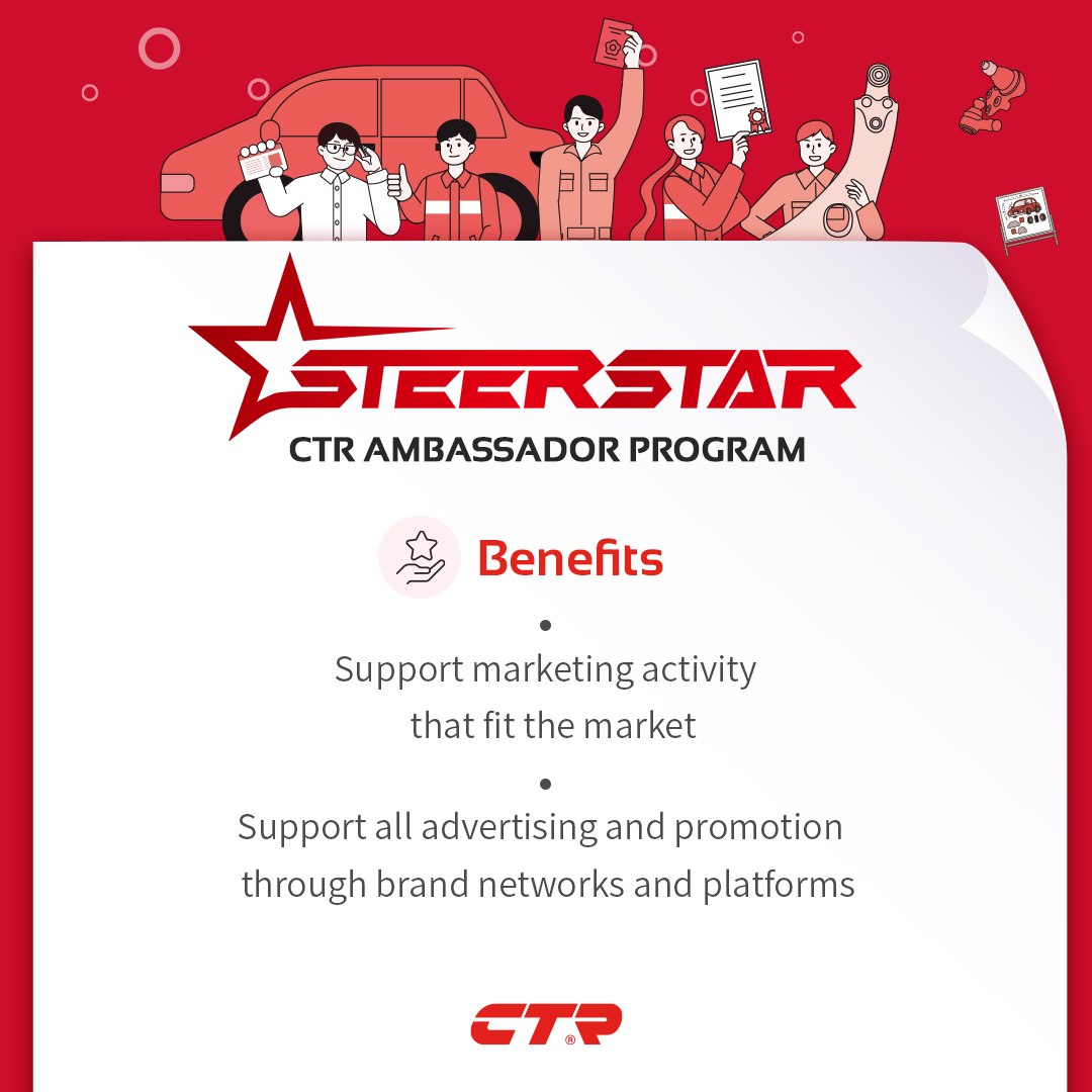 #CTR #CTRSteerStar #SteerStar #Ambassador #Program #Collaboration