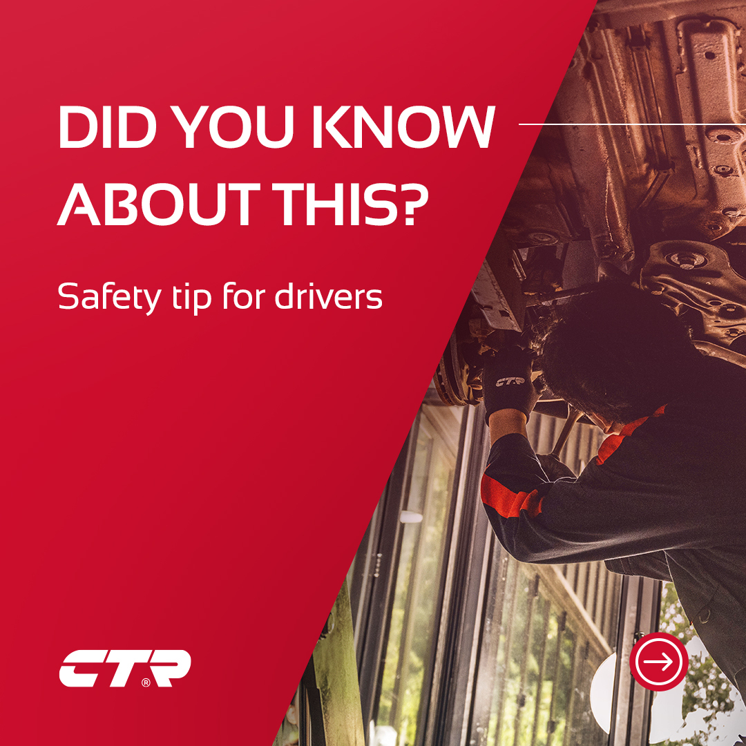 #CTR #CTRAutoPart #AM #AfterMarket #OE #TipsForDrivers #Safety